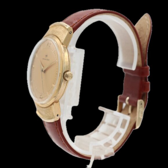 Vintage 1961 Hamilton Holden Men's Mechanical Wristwatch 735 USA 10k GFRare - Picture 5 of 5